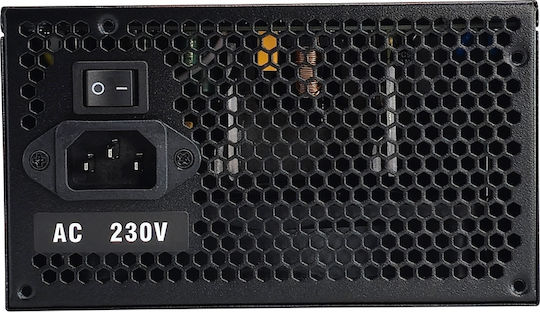 Powertech 600W Schwarz Computer-Netzteil Voll verkabelt (PT-1310)