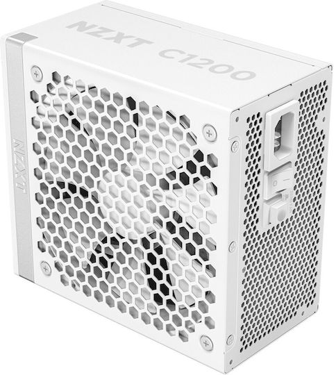 NZXT C1200 ATX 3.1 1200W Alb Sursă de Alimentare Calculator Complet modular 80 Plus Gold