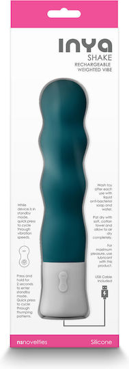 Ns Novelties Inya Shake Klassisch Vibrator 17.5cm Teal