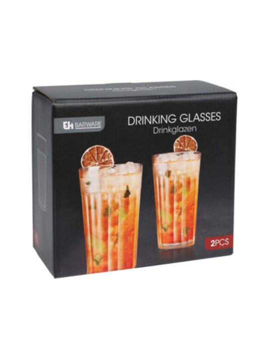 Excellent Houseware Set de pahare pentru apa din Sticlă 350ml 2buc