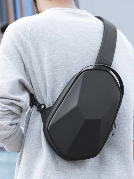 Geantă pentru bărbați De umăr / tip crossbody Neagră
