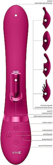 Vive Chou Δονητής Rabbit Rabbit Vibrator 22.3cm Pink