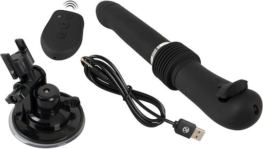 You2Toys Classic Vibrator with Remote Control 36.8cm Black