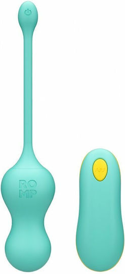 Romp Διπλός Δονητής με Απομακρυσμένο Έλεγχο 18.2cm Πράσινος