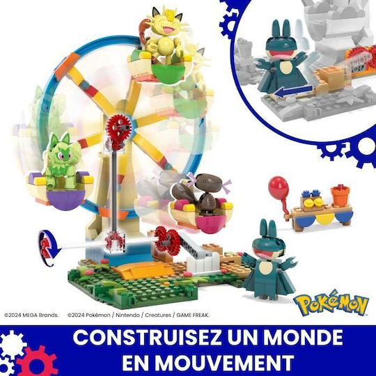 Mega Bloks Pokemon Ferris Wheel Bauklötze Für 8+ Jahre 399Stücke