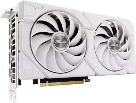 Asus GeForce RTX 4060 Ti 8ГБ GDDR6 Dual EVO OC White Видеокарта