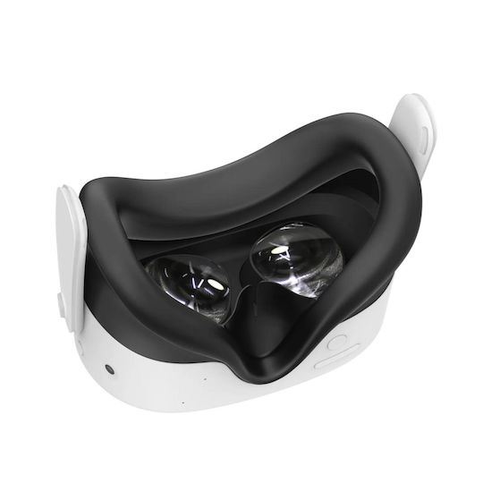 Silicone Face Shield Meta Quest 3s Black