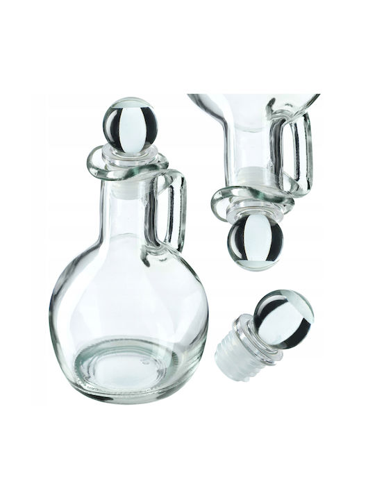 Kadax Öl- & Essigspender-Set Glas mit Ausgießer 100ml