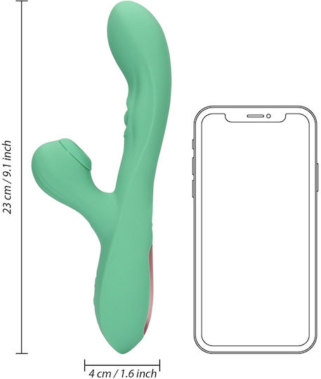 Loveline Pulse Wave Tongue Flickering Rabbit Vibrator