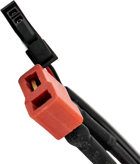 Avizar Batterie-zu-Controller-Verbindungskabel 25 cm 2 + 2 Pins Schwarz