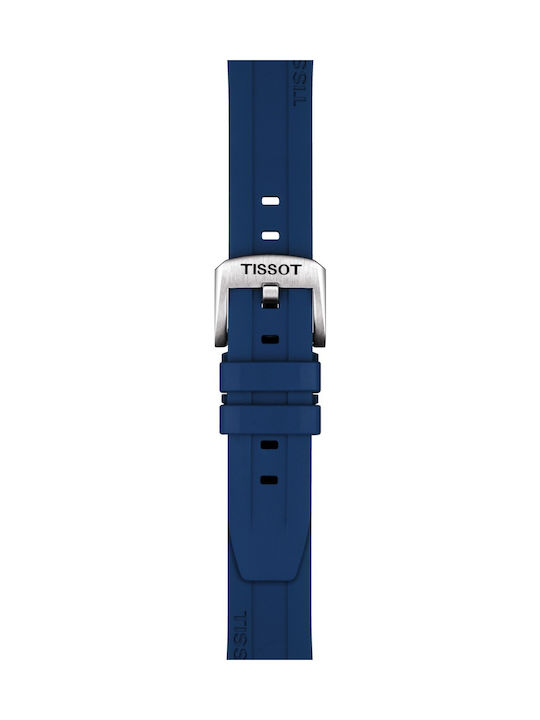 Tissot Rubber Strap Blue 20mm