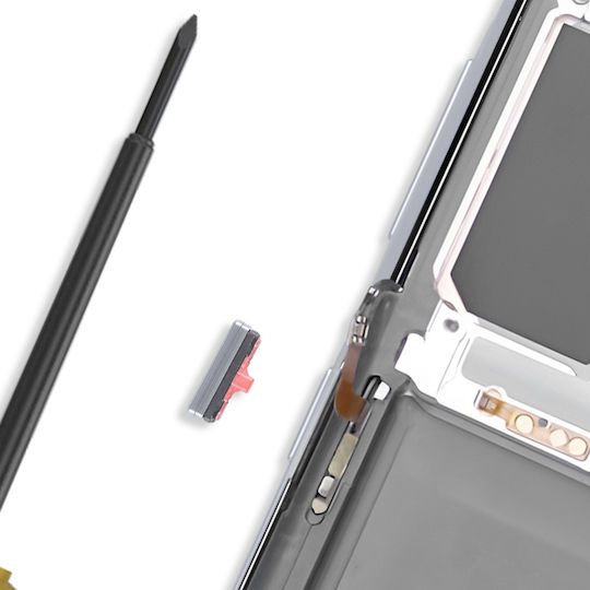 Samsung Power-Taste Samsung Galaxy S21 S21 Plus Original Silber