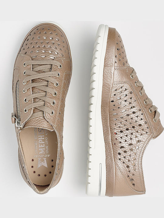 Damen Anatomisch Sneakers Beige