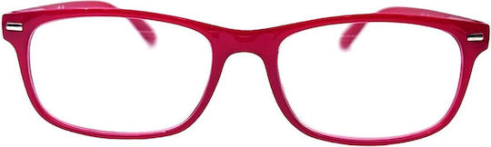 Lumia Optics Reading Glasses +2.25 in Red color REDCPR2401C2225