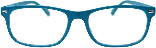 Lumia Optics Reading Glasses +3.00 in Turquoise color C4CPR2401300