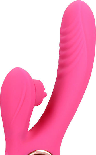Loveline Tongue Flickering Heating Rabbit Vibrator