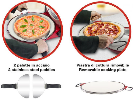 Beper Pizza Maker 1200W Red