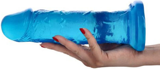 Toyz4lovers Leone Ρεαλιστικό Dildo με Βεντούζα Μπλε 25cm