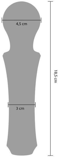 Xocoon Δονητής Μασάζ 18.5cm Φούξια