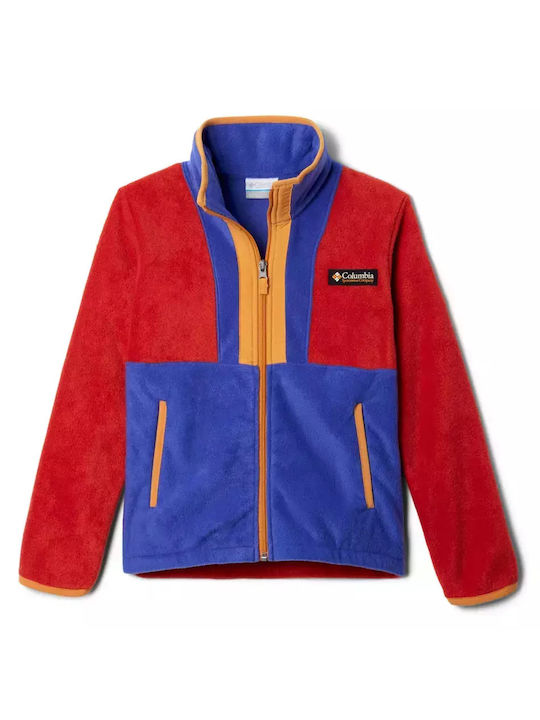 Columbia Kids Cardigan Red, Blue