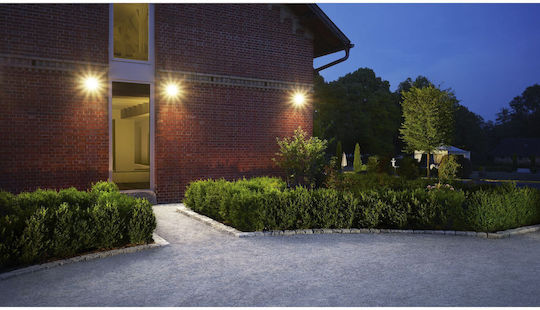 Steinel Waterproof LED Floodlight 20.5W Natural White 4000K with Motion Sensor IP44