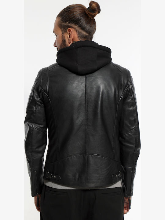 Lederjacke Jacke Black