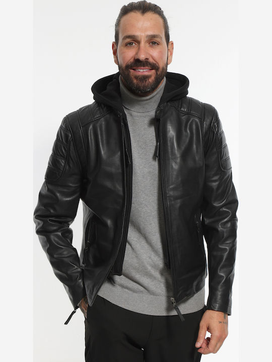Lederjacke Jacke Black