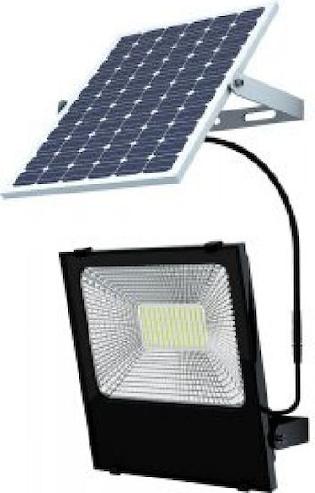 Com Ηλιακός Προβολέας LED 30W Ψυχρό Λευκό 6500K
