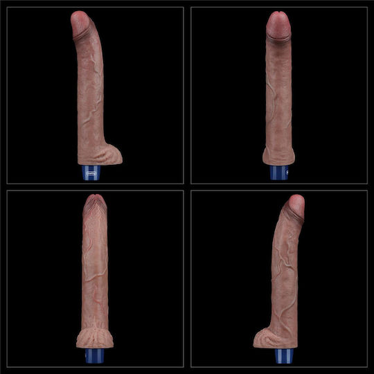 Lovetoy Real Softee Realistic Dildo with Scrotum Flesh 27.5cm