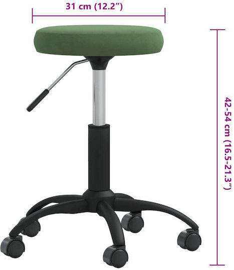 vidaXL Medical Stool Green 3085741