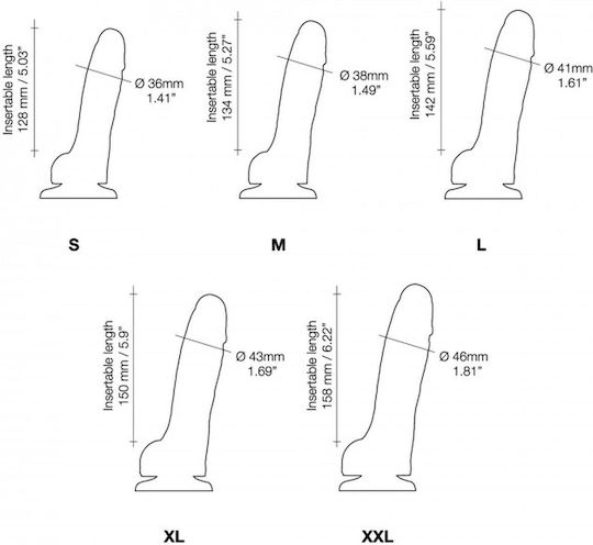 Strap On Me Sliding Skin Realistic Dildo S Dildo realist cu Testicule și Ventuză Fuchsia 12.8cm