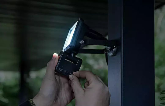 Brennenstuhl Jaro Στεγανός Προβολέας LED 10W Ψυχρό Λευκό 6500K με Αισθητήρα Κίνησης IP65