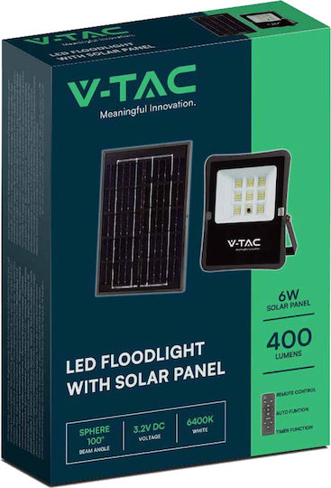 V-TAC Στεγανός Προβολέας LED 6W Ψυχρό Λευκό 6400K IP65