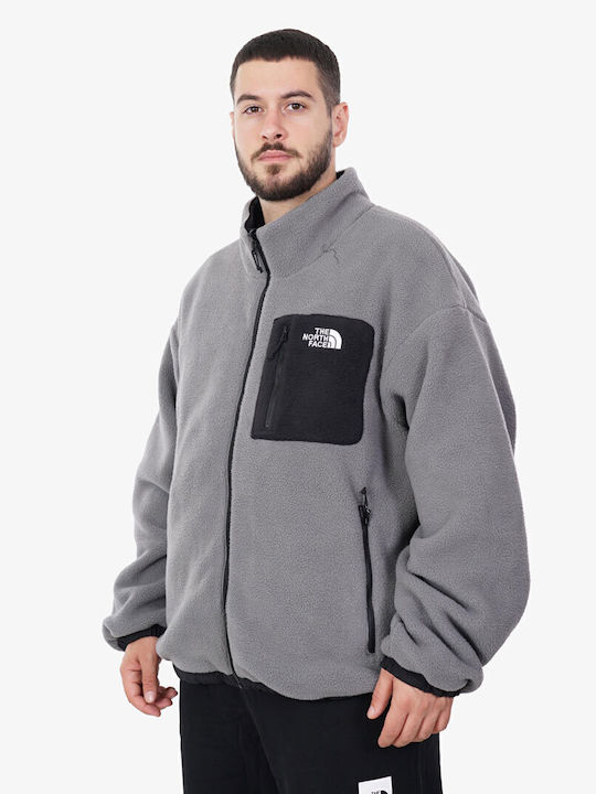 Yumiori Reversible Jacket Μπουφάν Διπλής Όψης Black/smoke