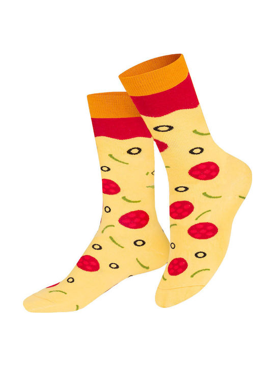 Eat My Socks Napoli Pizza Κάλτσες Πολύχρωμες Eat My Socks Napoli Pizza Κάλτσες Πολύχρωμες