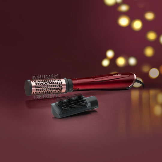 Babyliss Inspired Κεραμική Ηλεκτρική Βούρτσα με Αέρα για Ίσιωμα 1000W