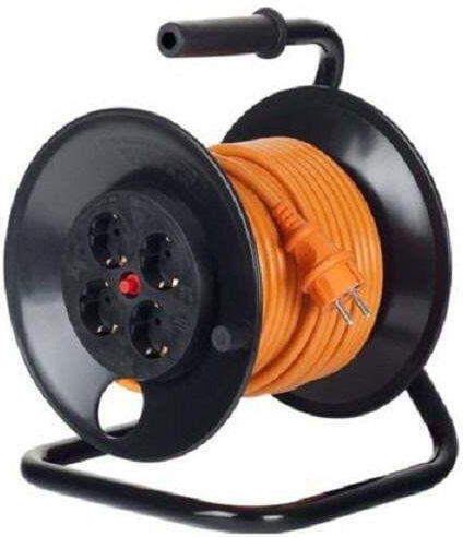 Bachmann 4 Plätze mit Kabel 25m Schwarz