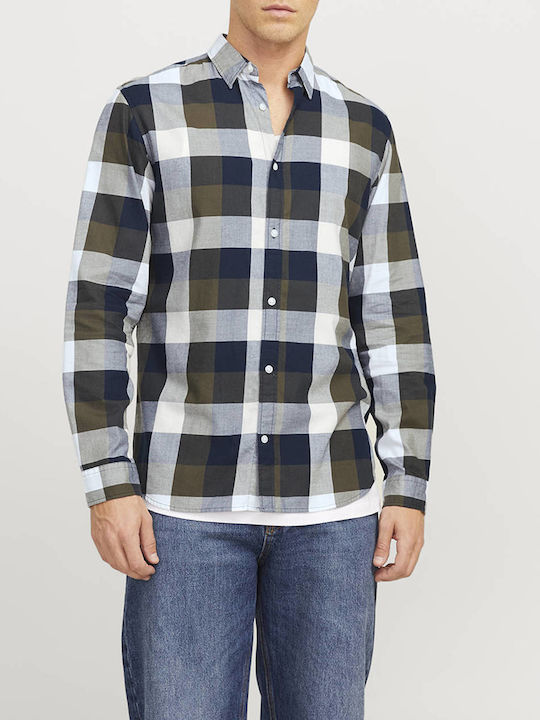 Jack & Jones Cotton Shirt Dusty Olive