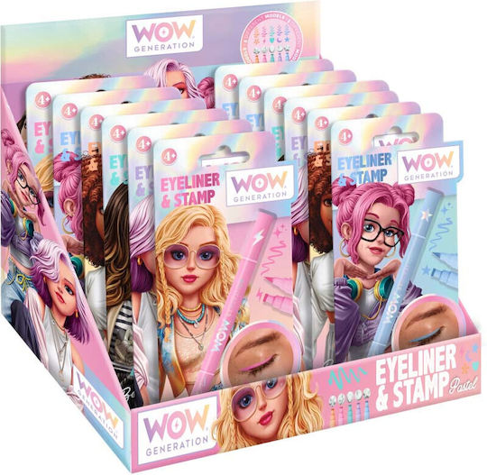 WOW Generation Pastel Eyeliner με Σφραγίδα Παιδικό Μακιγιάζ Γαλάζιο