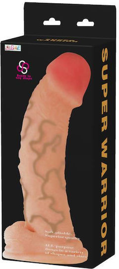 Boss Of Toys Dildo realist cu Scrotum 37.5cm