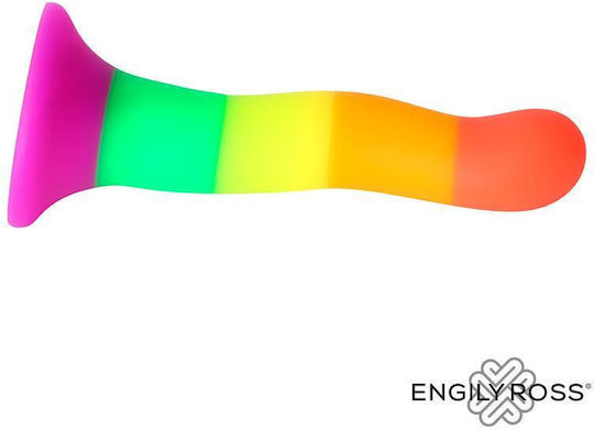 Engily Ross Dildo με Βεντούζα 18cm