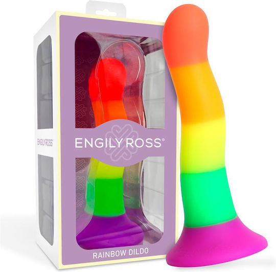 Engily Ross Dildo με Βεντούζα 18cm