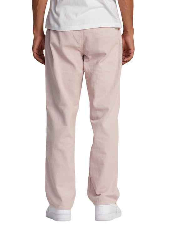 RVCA Trousers Pale Mauve