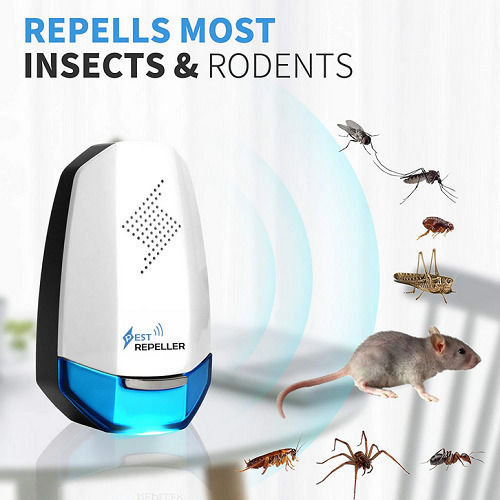 Εντομοαπωθητική Συσκευή Pest Control Repellent Συσκευή Υπερήχων για Μύγες / Ακάρεα