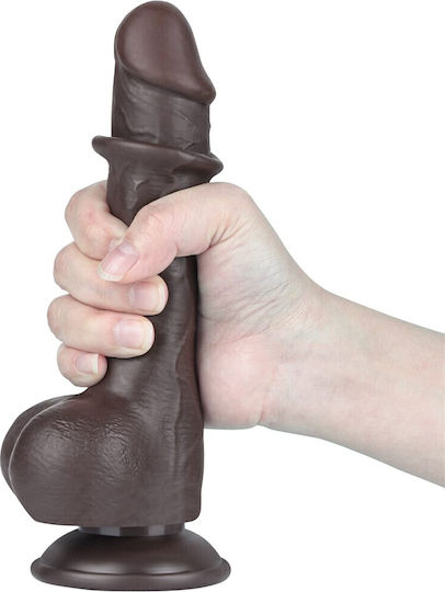 Sliding Skin Dual Layer Dildo 7.5 (έως 18 Δόσεις)