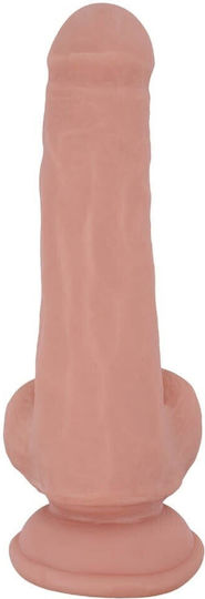 Chisa Novelties Bottomless Pleasure Ρεαλιστικό Dildo με Όρχεις και Βεντούζα Flesh 20cm