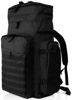 Mcan Military Backpack Backpack Black 75lt