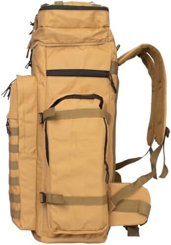Mcan Military Backpack Backpack Brown 75lt