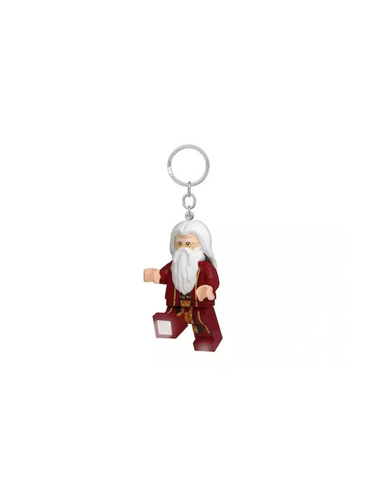 LEGO Keychain Plastic with LED White