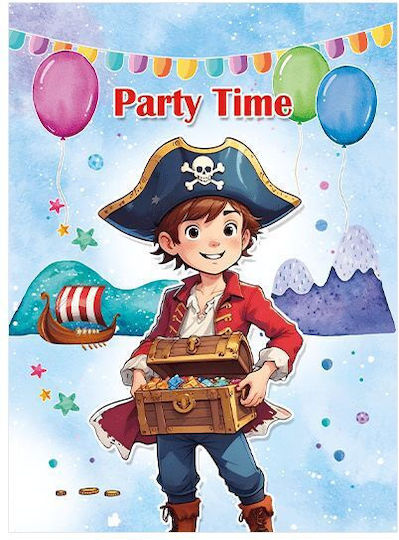 Invitations Party Envelope 6pcs 139402